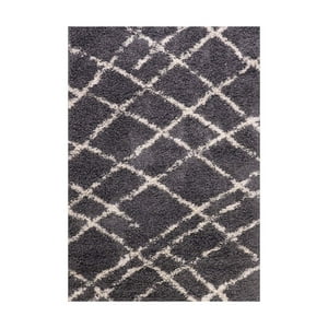 Dib - Alfombra Shaggy Design 180X275 1381 Grey