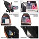 thumbnail image 3 of Bolso de hombro unisex impermeable Sling Backpack Peicees, 3 of 6