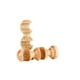 thumbnail image 1 of Pack 2 Unidades Soporte Doble De Madera Natural 19/28 Mm, 1 of 3
