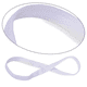 thumbnail image 3 of 24 diademas deportivas elásticas finas, antideslizantes, sin arrugas, suaves y para el sudor., 3 of 5