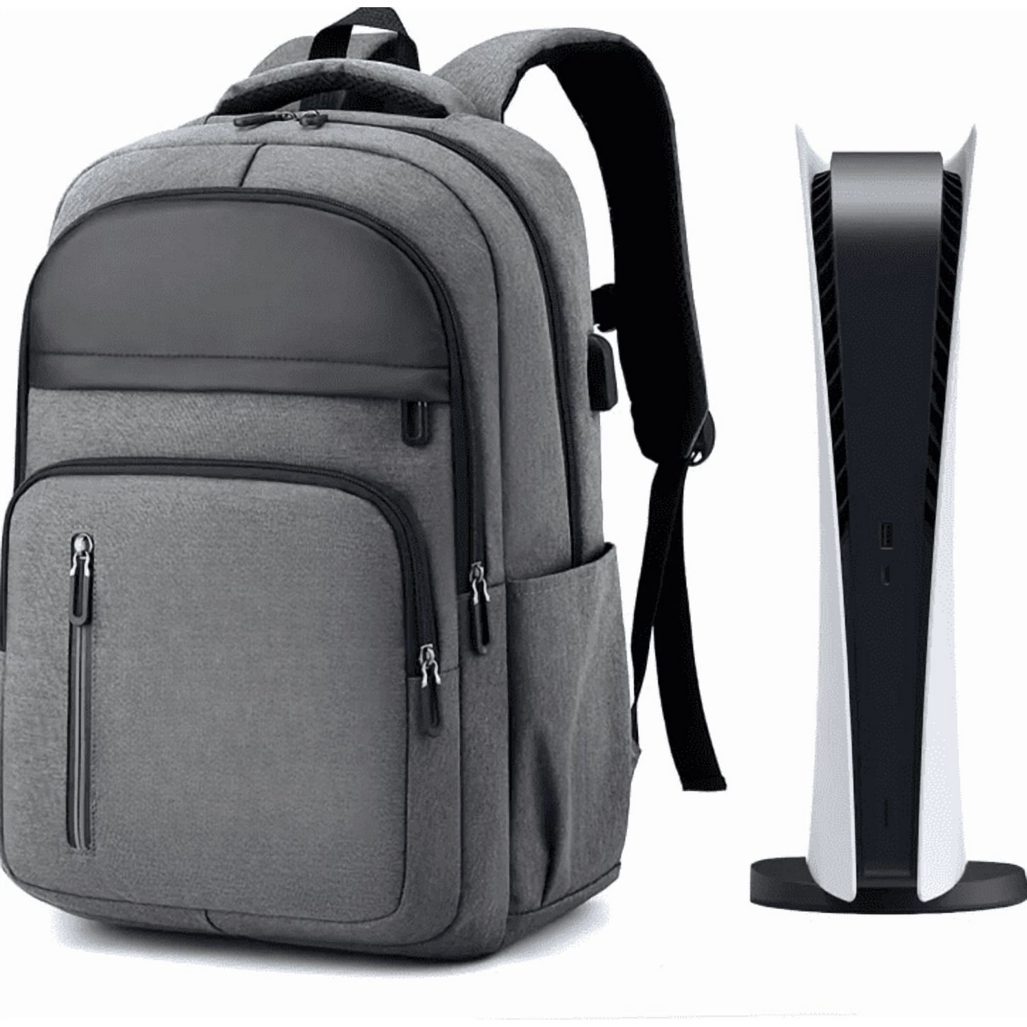 Genérico - Bolso Mochila Transporte Antigolpes Para Playstation 5 Ps5 Gris Elegante