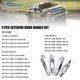 thumbnail image 2 of Manilla de puerta exterior Nakuuly Chrome 4 piezas para Cadillac Chevy, 2 of 6