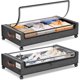 thumbnail image 1 of Organizador bajo cama Yecaye, paquete de 2, 30,7 × 16,9 × 6,7 pulgadas, capacidad de 30 kg, 1 of 3