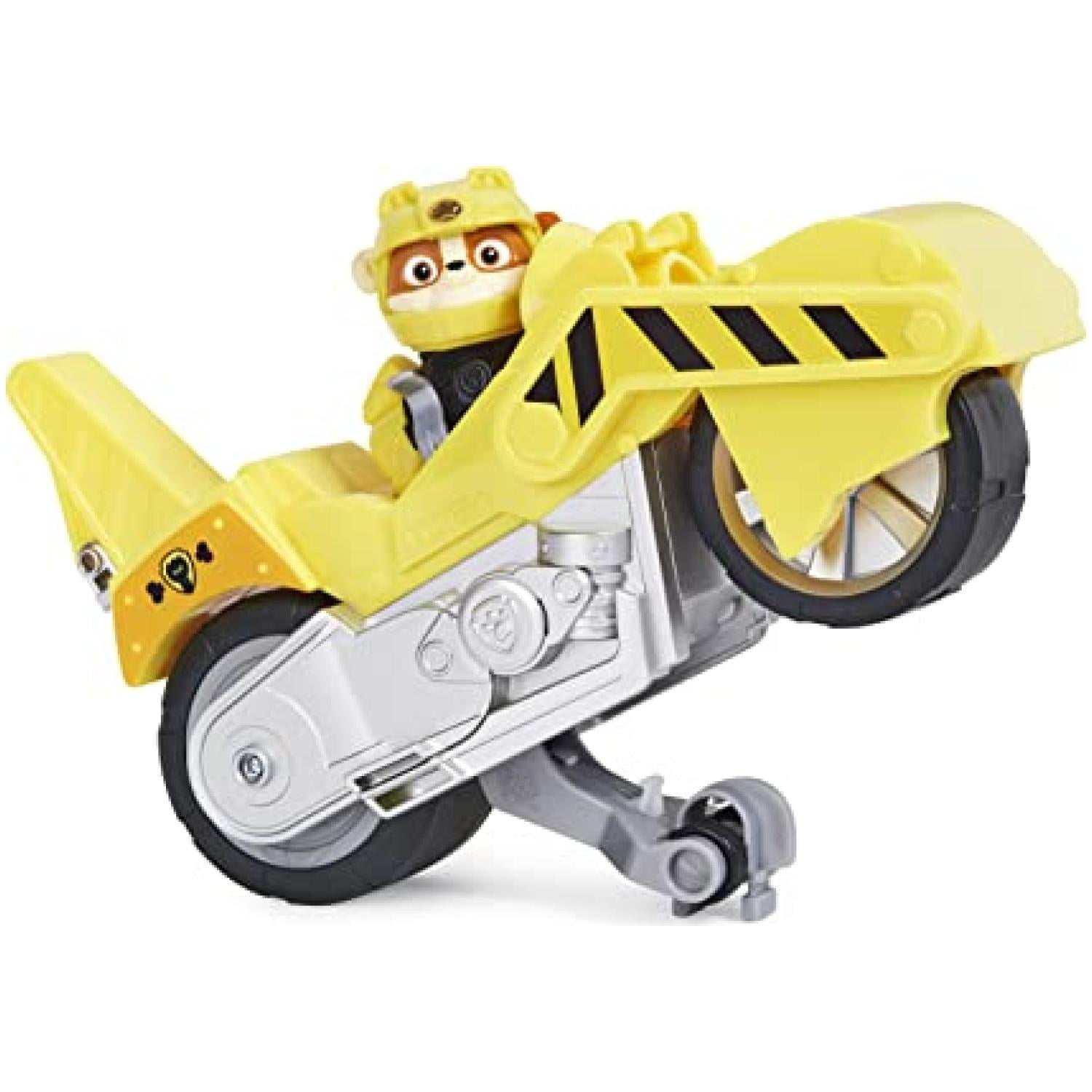 Nickelodeon - Juguete Rubble Moto Amarilla Fricción Paw Patrol