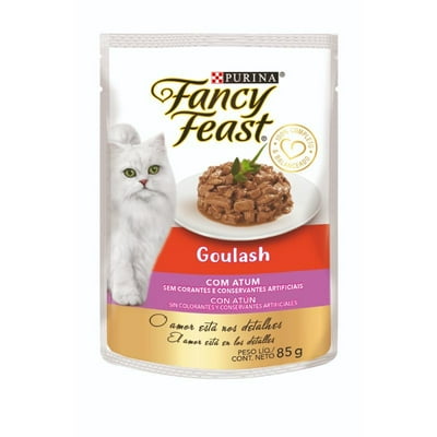 Alimento Húmedo Gato Adulto Goulash Con Atún Pouch 85 G Fancy Feast