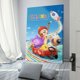 thumbnail image 3 of Las aventuras de Dylan Cuadro decorativo colgante - Arte de pared - Póster enmarcado - Decoración de pared - Regalos para familia, amigos y aficionados 40*60 cm, 3 of 6