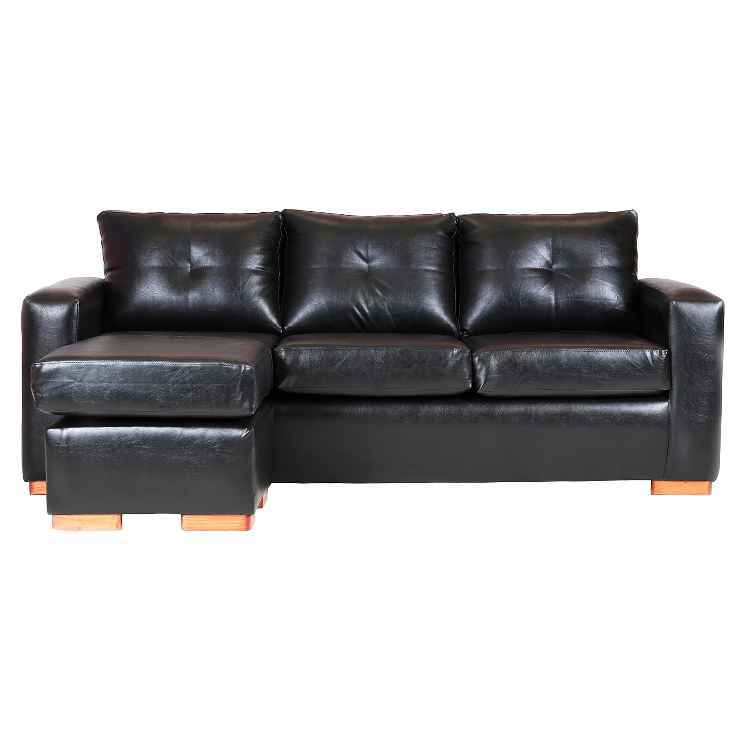 Muebles América - Seccional Magic Pu Negro