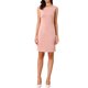 thumbnail image 1 of INSPIRE CHIC Vestido de Mujer de Imitación de Gamuza Cuello Barco Sin Mangas Vestidos de Tubo L Rosa, 1 of 6