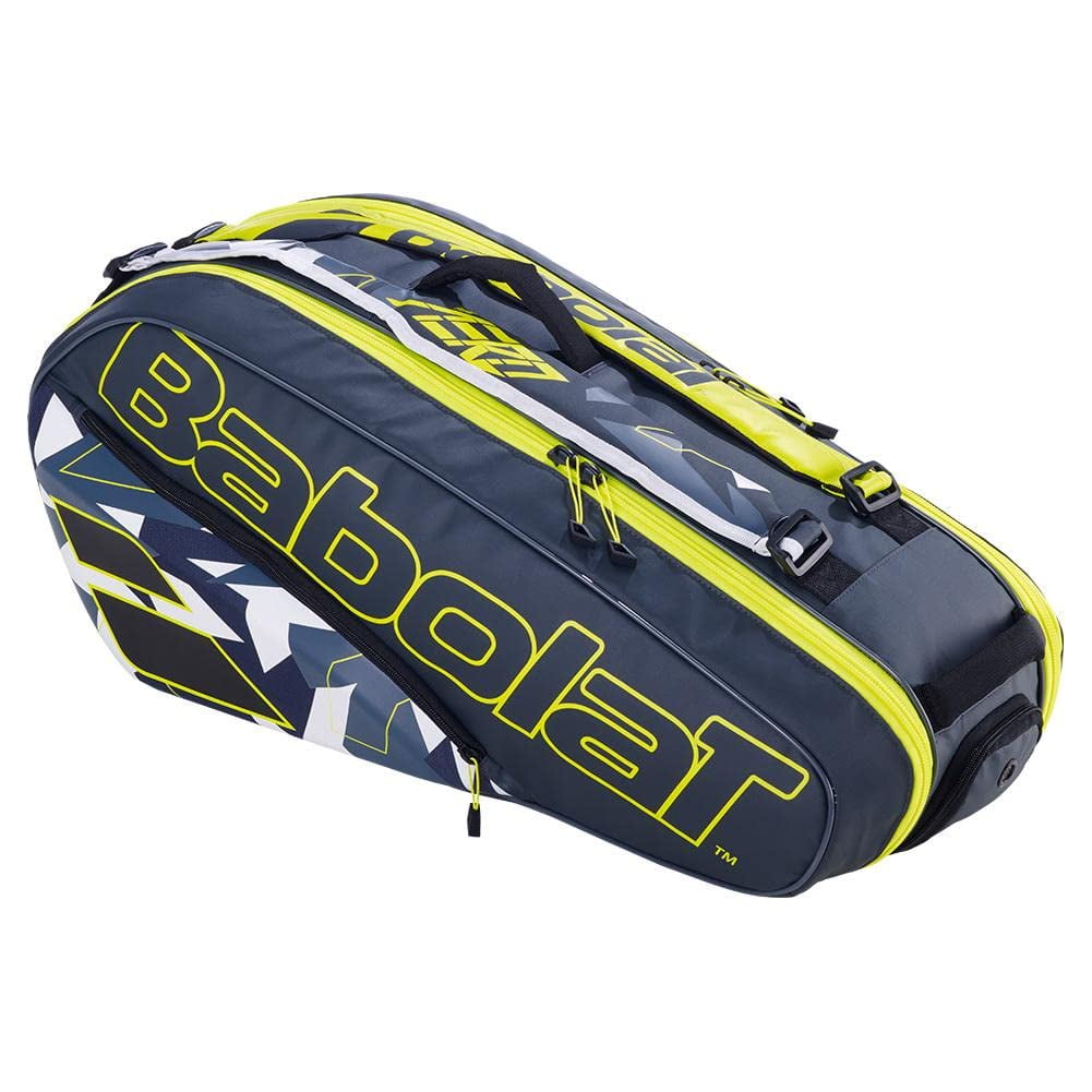 Bolsa De Raqueta Babolat Pure Aero Rhx6 Gris Amarillo Paquete De 6