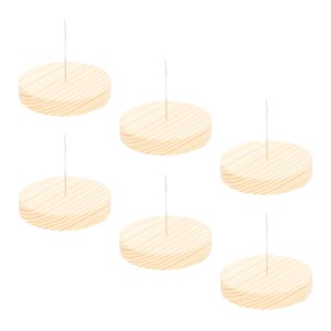 Bothyi - 6X Soporte De Muñeca De Ganchillo Para Fieltro Muñecas De Animales Figuras De Acción Muñecas De Un Solo Pin