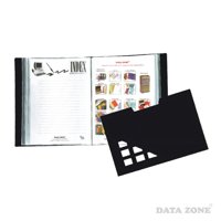 Datazone - Carpeta A4 80 Fundas C/Estuche Negro