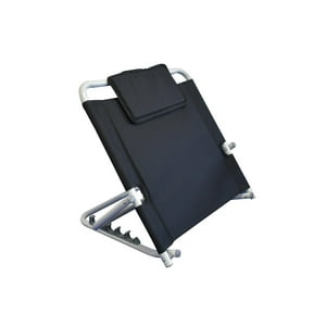 Maxcare - Respaldo Cama Ortopédico Ajustable Negro 56Cm X 52.5Cm Negro