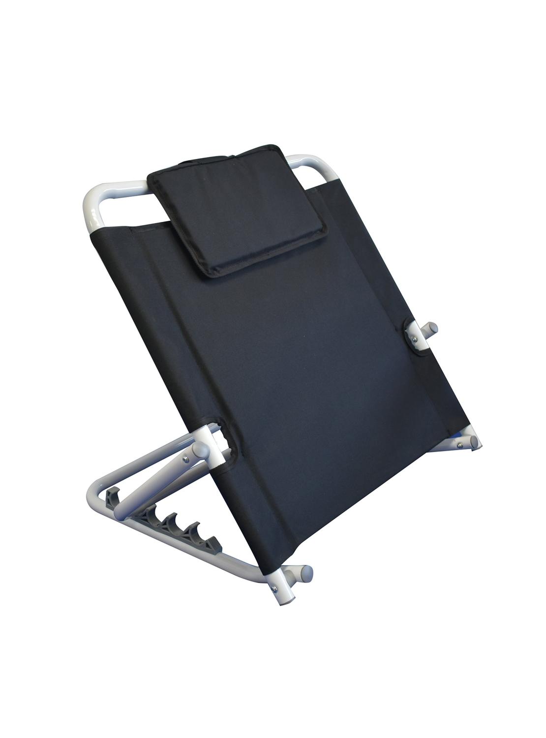 Maxcare - Respaldo Cama Ortopédico Ajustable Negro 56Cm X 52.5Cm