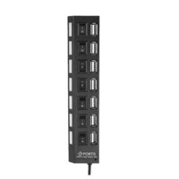 Tomasstore - Hub Usb 2.0 Hi-Speed 7 Puertos Con Interruptor On Off Led