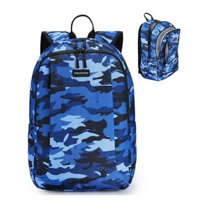 Mommore - Mochila Grande Para Niños Educación Básica 28L - Azul