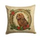thumbnail image 1 of Cojín Sussex Spaniel Christmas, 1 of 5