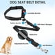 thumbnail image 5 of Cinturón de seguridad para coche para perros, arnés Mascota, correa de seguridad ajustable para reposacabezas, correa reflectante elástica, hebilla de clip resistente para perros medianos., 5 of 7