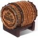 thumbnail image 1 of Set de posavasos con forma de barril de whisky Cabin Obsession, 6 posavasos, 1 of 6