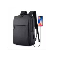Mobii - Mochila Notebook 15,6”. Usb Notebook Multiuso. Negra