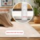 thumbnail image 2 of Alfombra NuLoom Cozy Plush Superior Wash Loni, blanca, 120 x 180 cm, 2 of 6