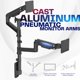 thumbnail image 5 of Soporte de Pared VIVO Dual Ultrawide de Hasta 49" Negro, 5 of 9