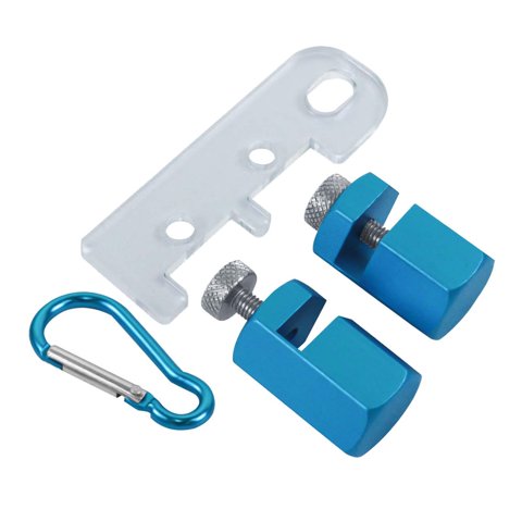 Magideal - Medidores De Escalera Para Ángulos De Carpintero, Accesorios Para Tope De Ángulo De Carpintero, Abrazadera Auxiliar Robusta, Medidor De Escalones Para