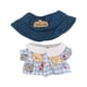thumbnail image 3 of Sombrero Y Vestido Para Muñeca Con Colgante De 17 Cm, Ropa Para Muñeca Bonita, Juguete Para Niñas, Regalo Para Niñas, Sombrero Y Vestido Azules, 3 of 3