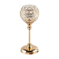 Magideal - Candelabro De Estilo Nórdico, Candelabro De Adorno, Decoración De Mesa, Candelabro De Para , Mesa De Boda, Mesa De Comedor, , Oro, 12Cmx12Cmx31Cm