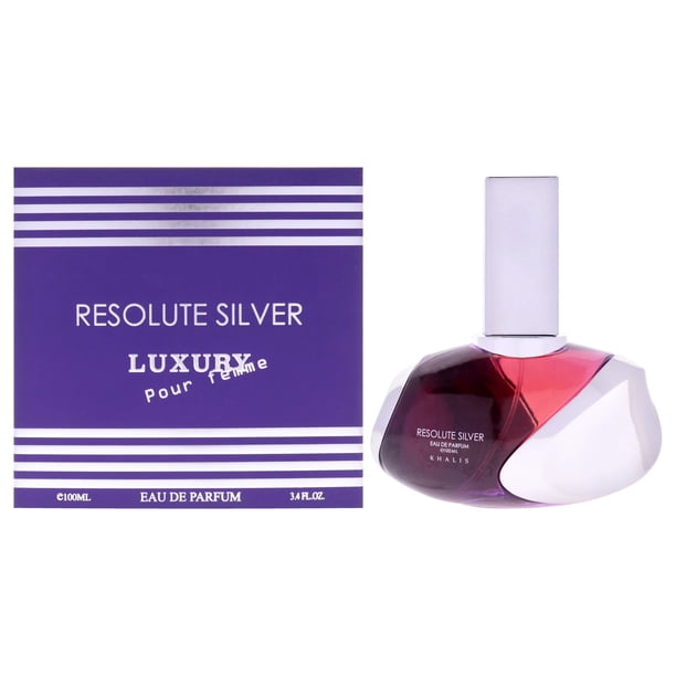 Perfume Khalis Luxury Collection Resolute Silver EDP 100ml Mujer