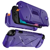 Genérico - Funda Protectora 2 En 1 Para Nintendo Switch 2, Cubierta Frontal Para Pc Y Agarre Trasero De Tpu, Carcasa Amortiguadora Con Protección De 360°