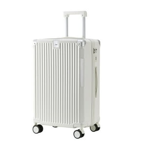 Mobii - Maleta Tapa Dura Moderna 71X44X27 Cm Porta Vaso Usb Blanca