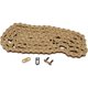 thumbnail image 1 of Cadena de rodillos DID 520ERT3-120 Gold de 120 eslabones, 1 of 1