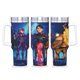 thumbnail image 1 of Cazadores de Trolls Vaso aislado de acero inoxidable con asa, diseño temático, regalo para familia, amigos y fans; incluye pajita y encaja en el portavasos estándar, 40 oz, 1 of 6