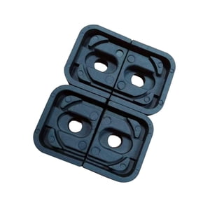 Bothyi - Almohadilla Antivibración Para Unidad Externa De Aire Acondicionado De 4 Piezas Para Techos De Unidades Exteriores