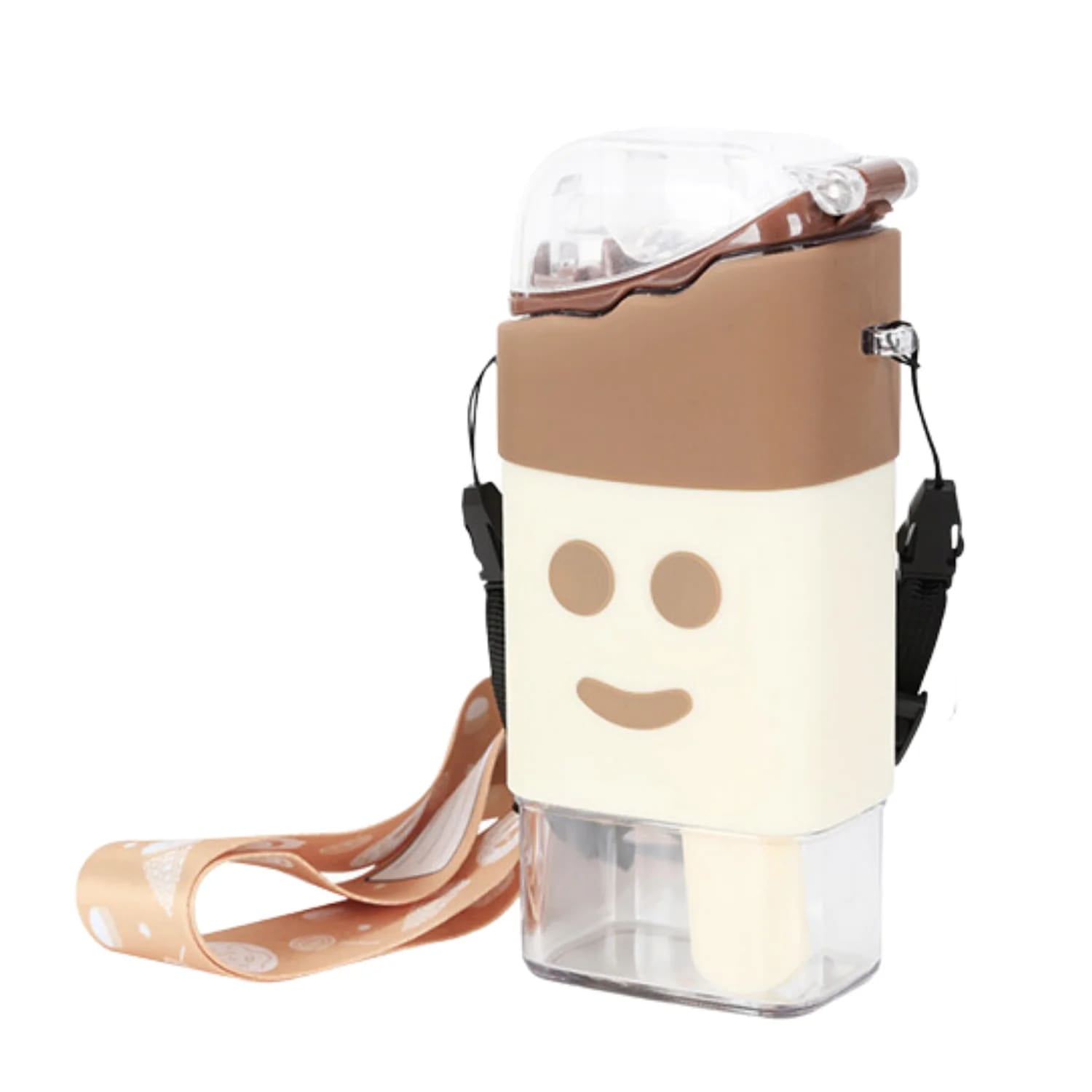 Santú Home & Deco - Botella De Agua Antiderrame Helados Blanco