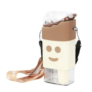 Santú Home & Deco - Botella De Agua Antiderrame Helados Blanco