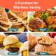 thumbnail image 5 of El asado Air Fryer COSORI, 2.1 L, 4 en 1, se recalienta un 97% menos de aceite, 5 of 7