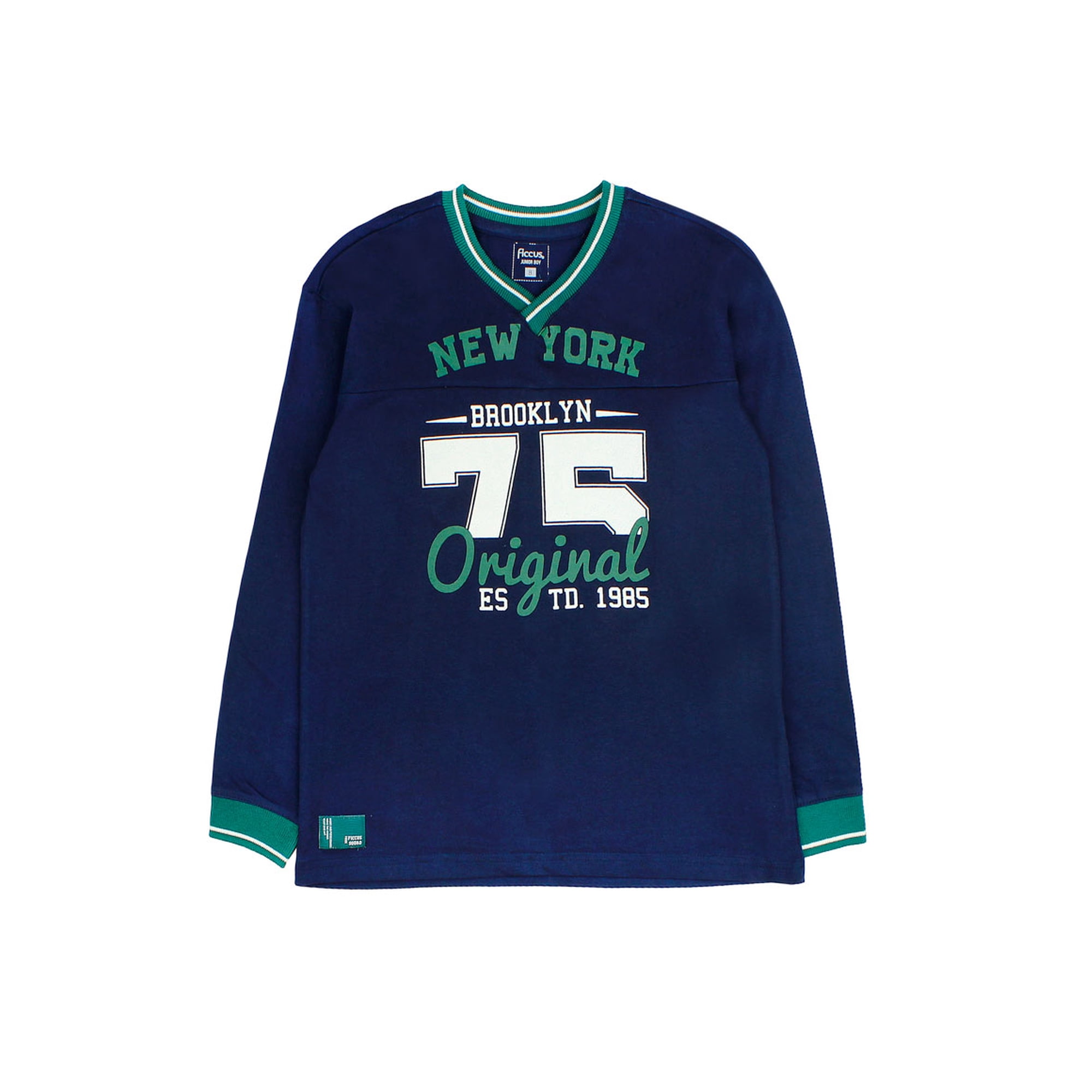 Ficcus - Polera Jr Niño Cuello V Squad 329