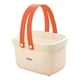 thumbnail image 3 of Organizador De Almacenamiento Tote Shower Caddy Bins Organizador Para Garaje Dormitorio Pantry Naranja Y Blanco, 3 of 5
