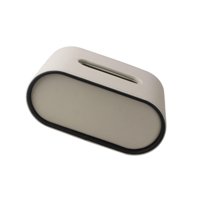 Bothyi - Funda Para Caja De Pañuelos, Soporte Para Caja De Pañuelos, Contenedor Creativo, Decoración Del Hogar, Estuche Para Pañuelos, Color Gris