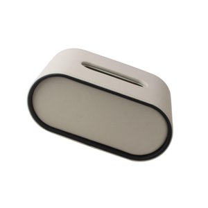 Bothyi - Funda Para Caja De Pañuelos, Soporte Para Caja De Pañuelos, Contenedor Creativo, Decoración Del Hogar, Estuche Para Pañuelos, Color Gris