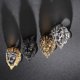 thumbnail image 2 of Anillo de Hombre Leon Black Titan Moda Masculina, 2 of 3