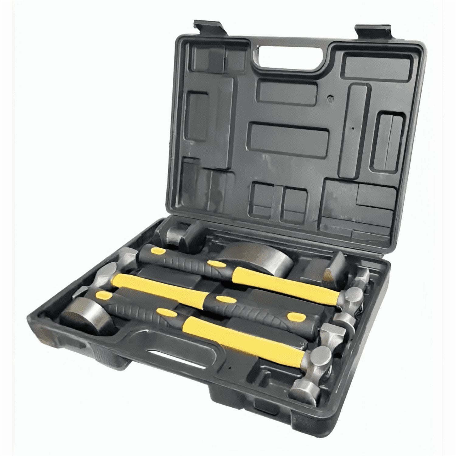 Genérico - Kit Desabollador Martillo Set 7 Piezas Reparación Carrocería