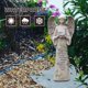 thumbnail image 4 of Estatuas conmemorativas de ángel con forma de pájaro, con forma de ángel, de Ivy Home Garden, 4 of 7