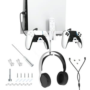 Soporte De Pared Aaronmei Para Consola Ps5 Blanco
