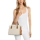 thumbnail image 2 of Bolso Michael Kors Marilyn Mediano Vanilla/Acorn, 2 of 7