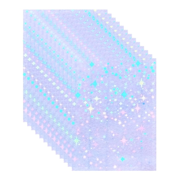 Papel adhesivo Bleidruck A4 21 × 29,7 cm 25 hojas – Estrellas