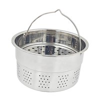 Ioensy - Cesta Para Cocinar Al Vapor Con Verduras, Utensilios De Cocina, Cesta Para Cocinar A Fuego Lento Mariscos, Pan De Pollo