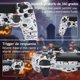 thumbnail image 3 of Control inalámbrico para PS4 con conexión Bluetooth y diseño de Halloween, 3 of 6
