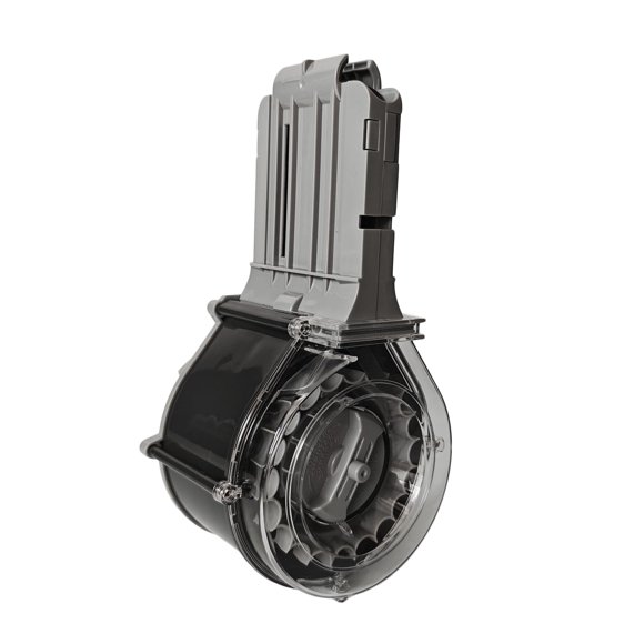 Cargador de tambor Lififun de alta capacidad gris/negro